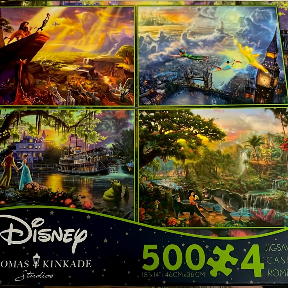 Disney/Thomas Kinkade Puzzles